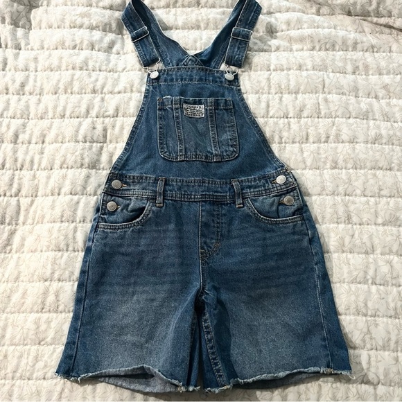 Levi’s Shortall Overralls Size 10 - Picture 1 of 6